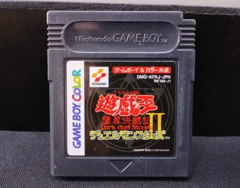 Yugioh! Dark Duel Stories 2 Game Boy Color Japones Original