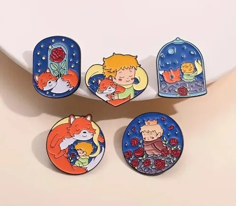 Pin Broche Metalico El Principito Le Petite Prince 5pack 3cm Azul Pines Metalicos El Principito Le Petite Prince 5pack Retro 3cm