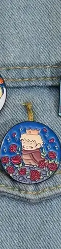 Pin Broche Metalico El Principito Le Petite Prince 5pack 3cm Azul Pines Metalicos El Principito Le Petite Prince 5pack Retro 3cm — Coleccionables vintage (foto 6)