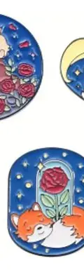 Pin Broche Metalico El Principito Le Petite Prince 5pack 3cm Azul Pines Metalicos El Principito Le Petite Prince 5pack Retro 3cm — Coleccionables vintage (foto 2)