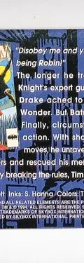 Tarjeta Batman: Saga The Dark Night #34 Skybox Dc 1994 — Coleccionables vintage, años 90s (foto 2)