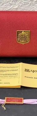 Caja/estuche Grande De Lujo Para Joyería Majorica Original Rojo — Coleccionables vintage