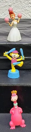Set Figuras Sonrics Circo Hanna Barbera Vintage 90's 7-pack — Decoración vintage, años 90s