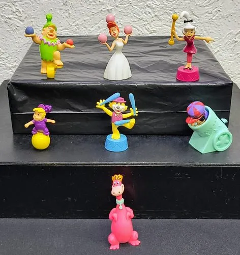 Set Figuras Sonrics Circo Hanna Barbera Vintage 90's 7-pack