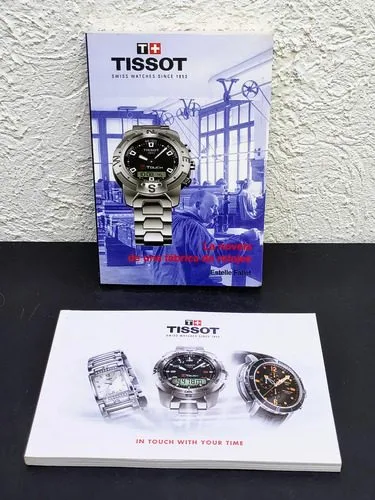 La Novela De Una Fábrica De Relojes Tissot+catálogo Original — Coleccionables vintage, años NOW