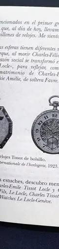 La Novela De Una Fábrica De Relojes Tissot+catálogo Original — Coleccionables vintage, años NOW (foto 6)