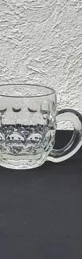 Set Tarros De Cerveza Cristal Grueso Vintage 3-pack 350ml Transparente — Decoración vintage (foto 2)