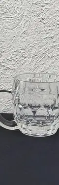 Set Tarros De Cerveza Cristal Grueso Vintage 3-pack 350ml Transparente — Decoración vintage (foto 5)