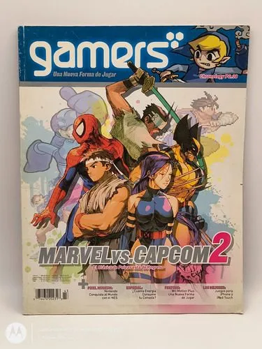 Revista Gamers 43 Año 3 No.40 Mayo 2009 Marvel Vs Capcom 2
