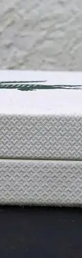 Caja/estuche Para Joyería Marca Lacoste Original Usado Blanco Con Verde — Coleccionables vintage, años 90s (foto 6)