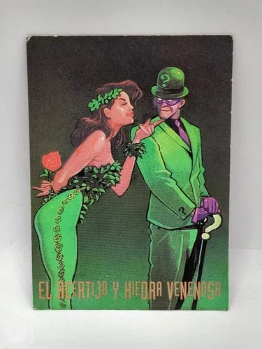 Tarjeta Pepsicard El Acertijo Y Hiedra Venenosa #89 Dccomics — Coleccionables vintage, años 90s