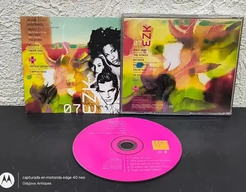 Cd Ezkucha 07 Beyoncé Ha-ash Varios Sony Music Promocional