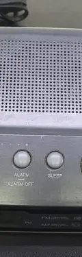 Radio Reloj Am/fm Aiwa Vintage Digital Fr-a25 Clock Radio Negro — Audio vintage, años 80s (foto 6)
