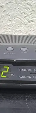 Radio Reloj Am/fm Aiwa Vintage Digital Fr-a25 Clock Radio Negro — Audio vintage, años 80s (foto 9)