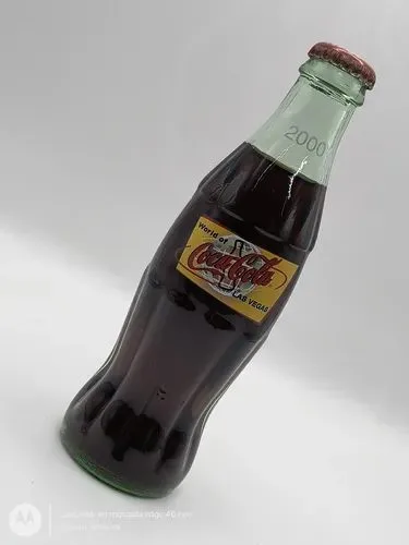 Botella Coca Cola World Of Las Vegas 8oz 1996 Sellada Clasic Botella Coca Cola World Of Las Vegas 8oz 1996 Sellada Coke Classic Original — Coleccionables vintage, años 90s