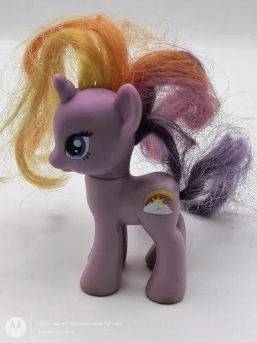 Figura My Little Pony Fim G4 Rainbow Flash Raro Vintage