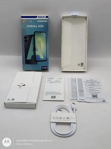 Caja Para Celular Samsung Galaxy A06 64gb Black Sm-a065m