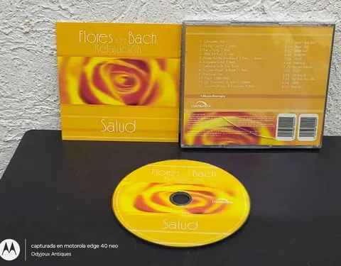 Cd Flores De Bach Relajación Salud Darmma 2003 Musictherapy
