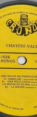 Disco Lp Acetato Chayito Valdez Besos Y Copas Cronos 1975 Estándar — Audio vintage, años 70s (foto 7)