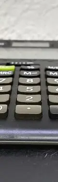 Calculadora Casio Solar J-120b 12 Dígitos Funcionando Orig Negro — Tech vintage, años 90s (foto 4)