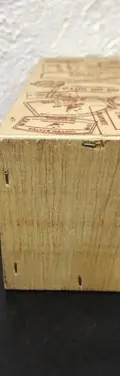 Caja Madera Botella Colección Vintage Rhum Old 15años Habane — Coleccionables vintage, años NOW (foto 8)