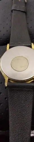 Reloj Q&q De Cuerda Vintage Para Mujer Original  Negro Dorado Blanco — vintage México (foto 5)