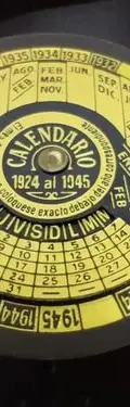 Calendario Metalico Vintage 1924 A 1945 Publicidad F.armida — Coleccionables vintage (foto 4)