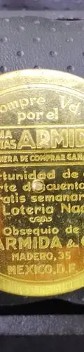 Calendario Metalico Vintage 1924 A 1945 Publicidad F.armida — Coleccionables vintage (foto 6)
