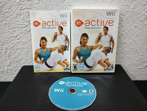Active More Workouts Wii Completo Juego Original — Gaming vintage, años NOW