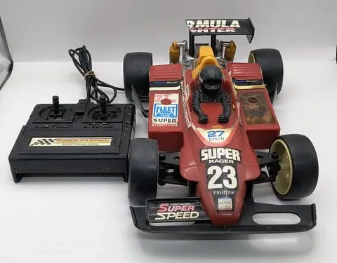 Carro Control Remoto Formula Fighter Vintage 35cm Reparar/pz Rojo Formula Fighter