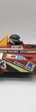 Carro Control Remoto Formula Fighter Vintage 35cm Reparar/pz Rojo Formula Fighter