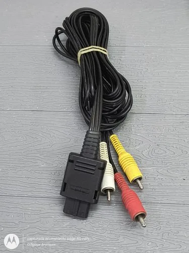 Cable Av Audio Video Rca Para Snes Super Nintendo Original — Gaming vintage, años 90s