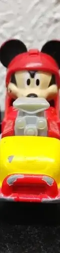 Carro Mickey Mouse Disney Mattel Año 2016 Original  Mickey Mousse Rojo Con Amarillo — Tech vintage, años NOW (foto 3)