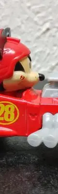 Carro Mickey Mouse Disney Mattel Año 2016 Original  Mickey Mousse Rojo Con Amarillo — Tech vintage, años NOW (foto 4)