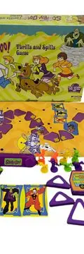 Scooby-doo! Thrills And Spills Game Juego De Mesa Retro 1999 — Decoración vintage, años 90s