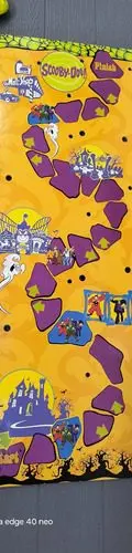 Scooby-doo! Thrills And Spills Game Juego De Mesa Retro 1999 — Decoración vintage, años 90s (foto 3)