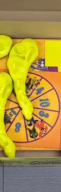 Scooby-doo! Thrills And Spills Game Juego De Mesa Retro 1999 — Decoración vintage, años 90s (foto 9)