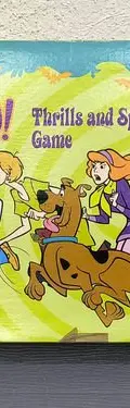 Scooby-doo! Thrills And Spills Game Juego De Mesa Retro 1999 — Decoración vintage, años 90s (foto 10)