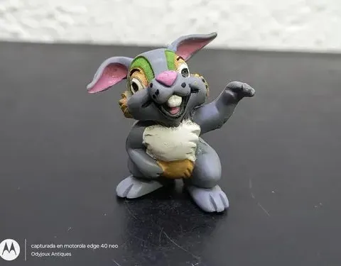 Figura Pvc Tambor De Bambi Comics Spain 1986 Disney Vintage