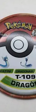 Tazo Antique Dragonair Pokémon Metálico T-109 Año 2007 Orig — Coleccionables vintage, años NOW (foto 4)