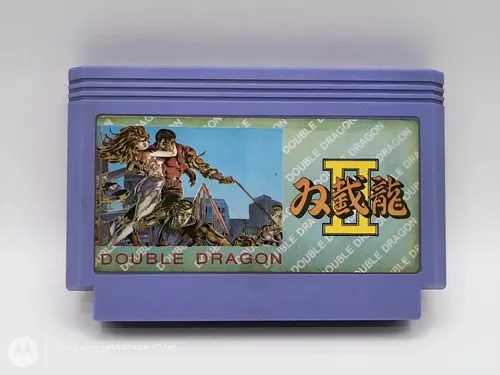 Videojuego Double Dragon 2 Para Family Cartucho — Gaming vintage, años 80s