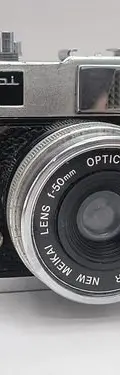 Cámara Meikai Sl 35mm Vintage Japonesa Para Reparación O Pz Plateado