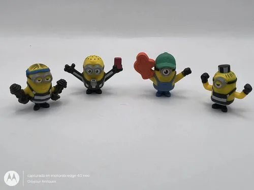 Lote Figuras Minions Mcdonald's 2019 Nace Un Villano 4-pack — Coleccionables vintage, años NOW