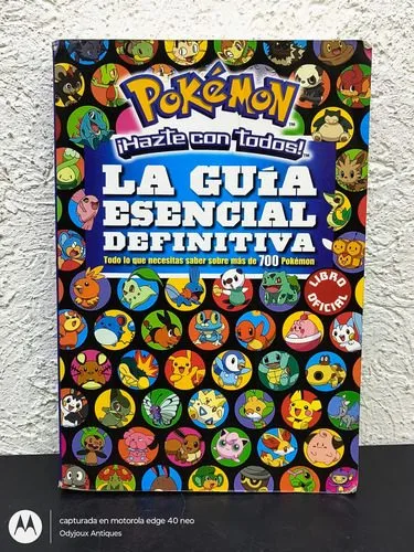 Libro Pokémon: La Guía Esencial Definitiva Altea México 2017 — Coleccionables vintage, años NOW