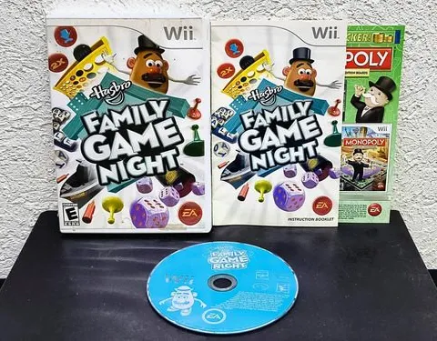Hasbro Family Game Night Para Nintendo Wii Original