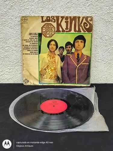 Disco Vinilo Los Kinks El Disco De Oro Gamma Años 70s México Estándar — Audio vintage, años 70s