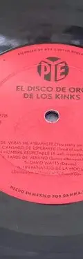 Disco Vinilo Los Kinks El Disco De Oro Gamma Años 70s México Estándar — Audio vintage, años 70s (foto 7)