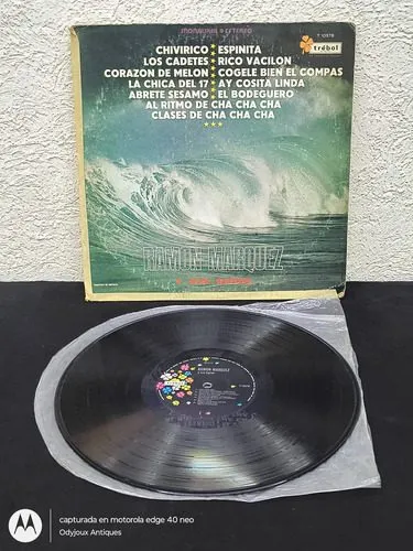 Disco Lp Acetato Ramón Márquez - Y Sus Éxitos Trébol 1973 Estándar