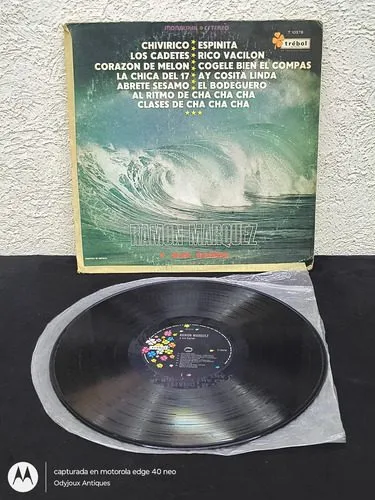 Disco Lp Acetato Ramón Márquez - Y Sus Éxitos Trébol 1973 Estándar — Audio vintage, años 70s