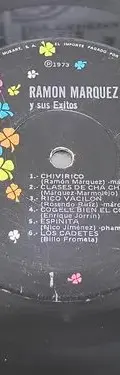 Disco Lp Acetato Ramón Márquez - Y Sus Éxitos Trébol 1973 Estándar — Audio vintage, años 70s (foto 7)
